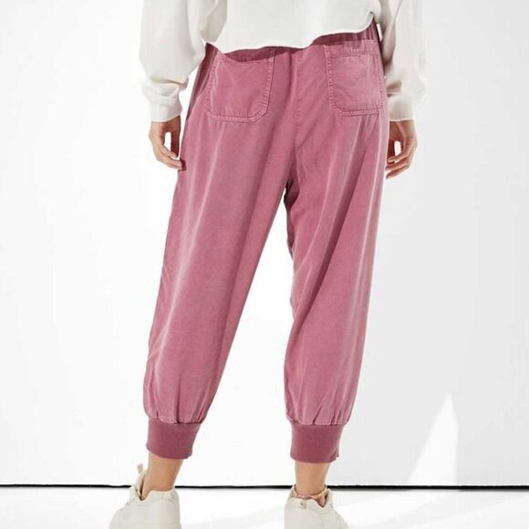 American Eagle Outfitters Lounge Harem Jogger Pants Drawstring Waist - Picture 2 of 8